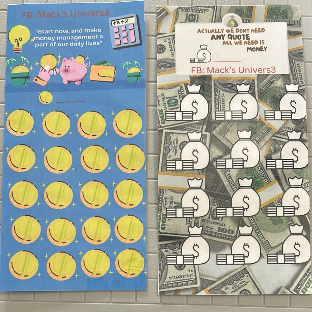 Mini saving challenges